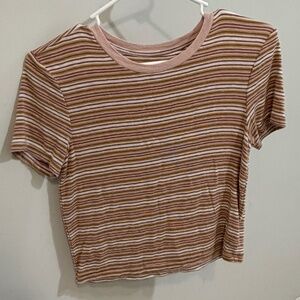 American Eagle Outfitters Striped T-Shirt
